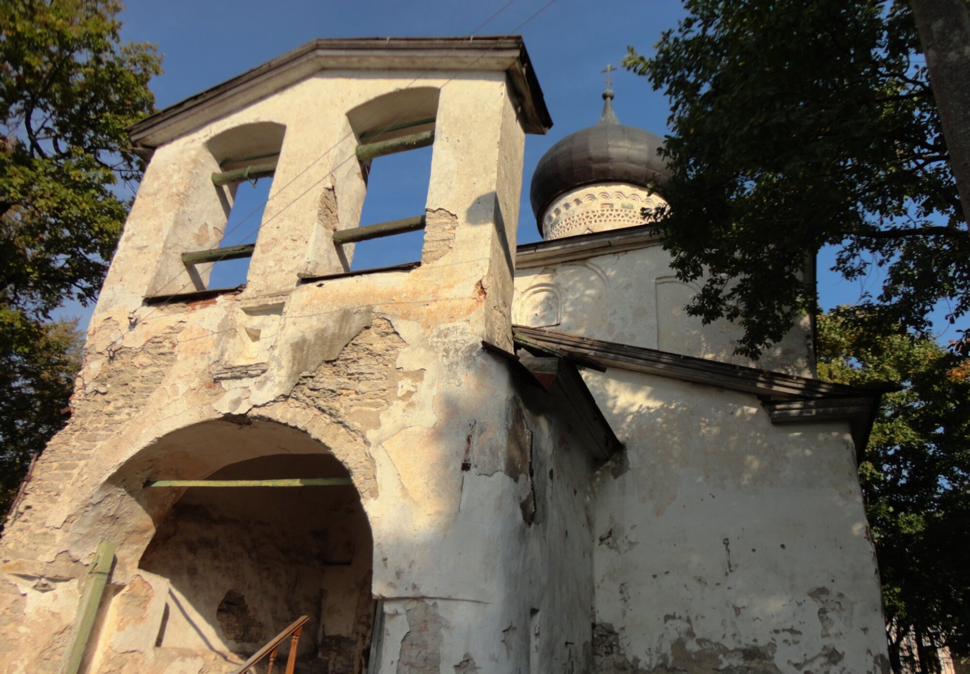 Храм святого Великомученика Георгия Победоносца со Взвоза в Пскове