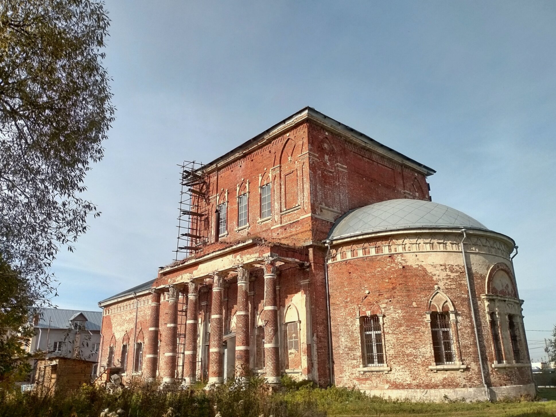 Часовня в деревне Першутино Клинского района