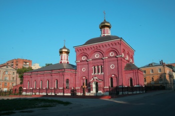 Казанский собор Казанского женского монастыря в Рязани