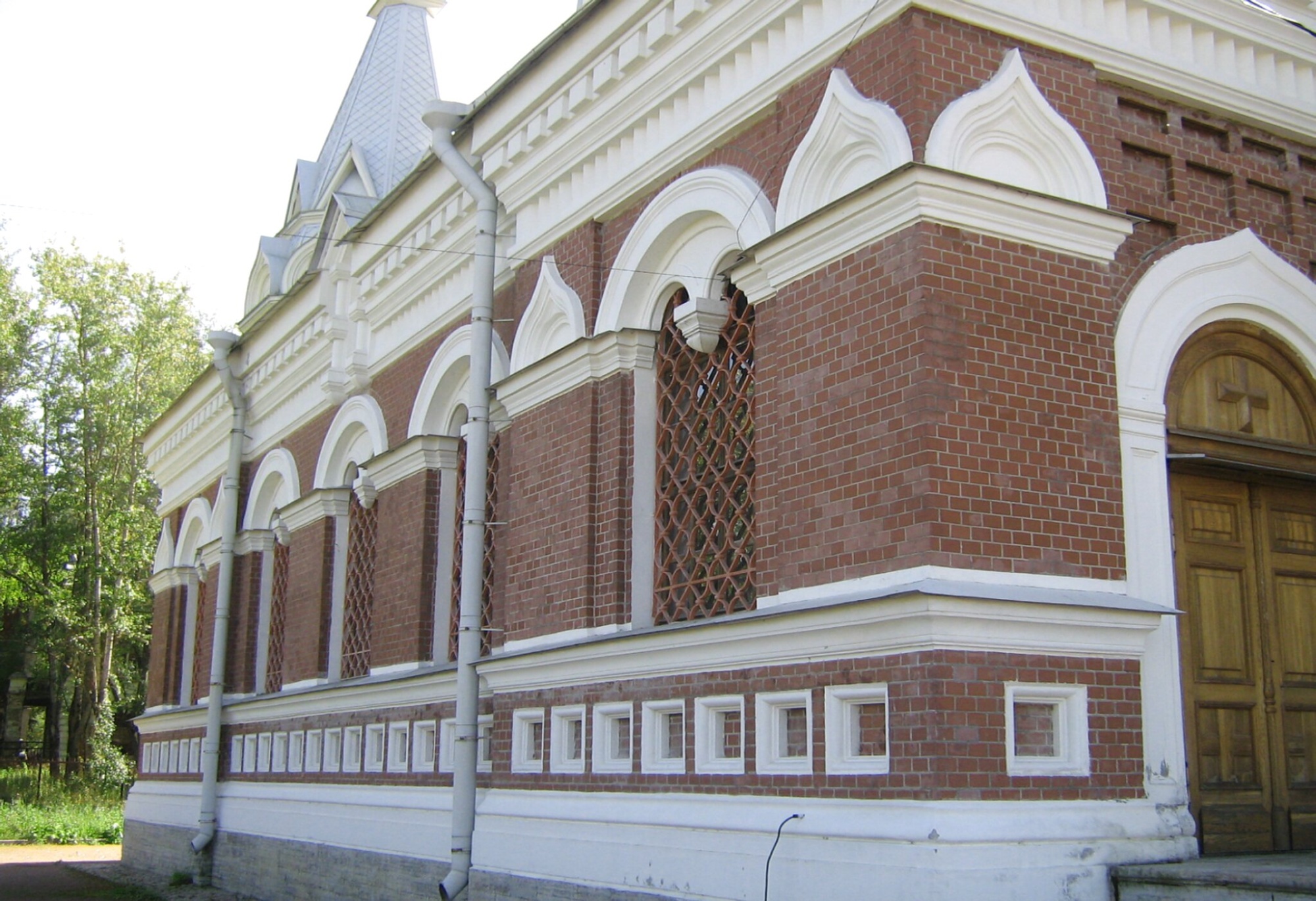 Фасад Собора Николая Чудотворца в Павловске