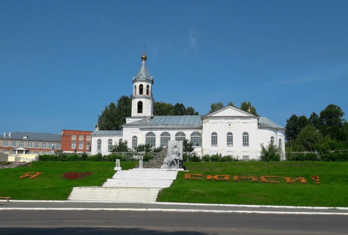 Храм Казанской иконы Божией Матери в селе Сюмси