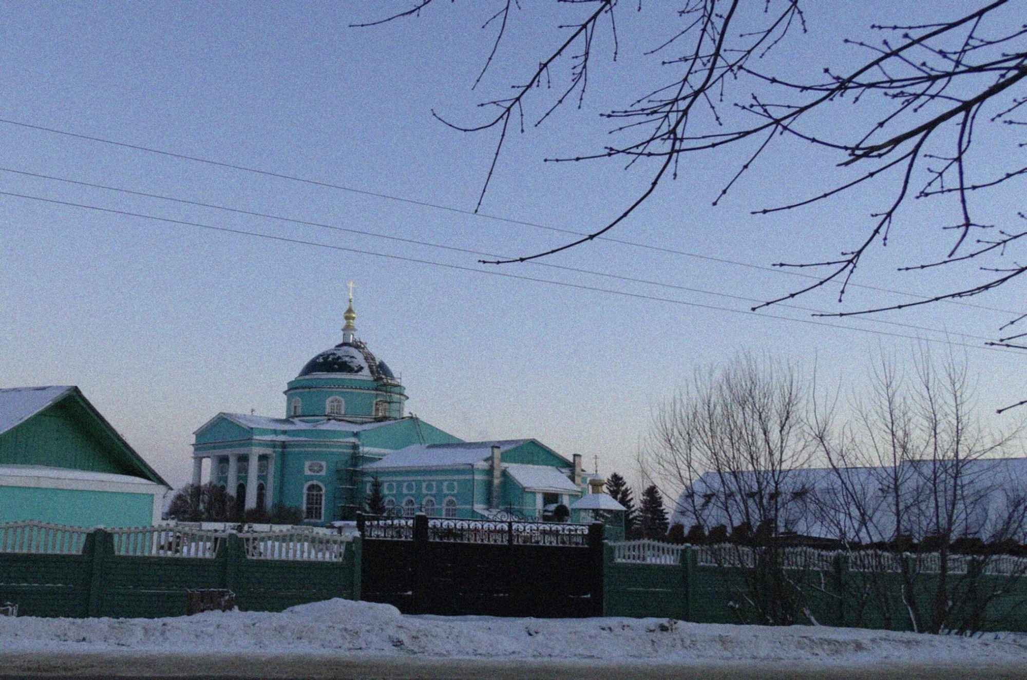 Храм Преподобного Сергия Радонежского в селе Выездное