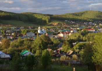 Храм Михаила Архангела в селе Новобелокатай