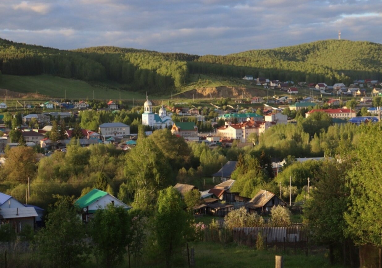 Храм Михаила Архангела в селе Новобелокатай