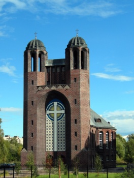 Крестовоздвиженский собор (бывшая Кройцкирха) в Калининграде