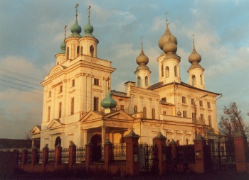 Воскресенский кафедральный собор в городе Шуя