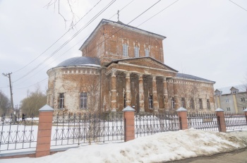 Церковь Святой Троицы в селе Новощапово