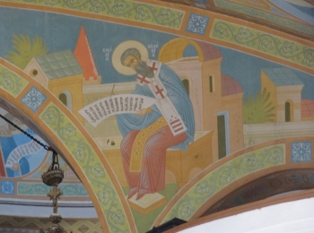 Фреска Троицкого собора в Екатеринбурге