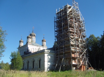 Вознесенская церковь в селе Борщево