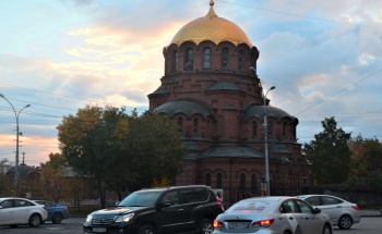 Собор во имя святого благоверного князя Александра Невского в Новосибирске