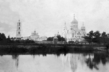 Выксунский Иверский женский монастырь на фотографии начала XX века