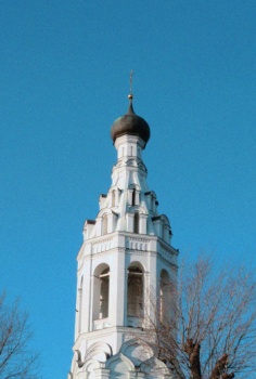 Колокольня Благовещенской церкви в селе Липицы