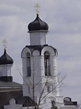 Колокольня Спасо-Преображенского монастыря в Каменске-Уральском