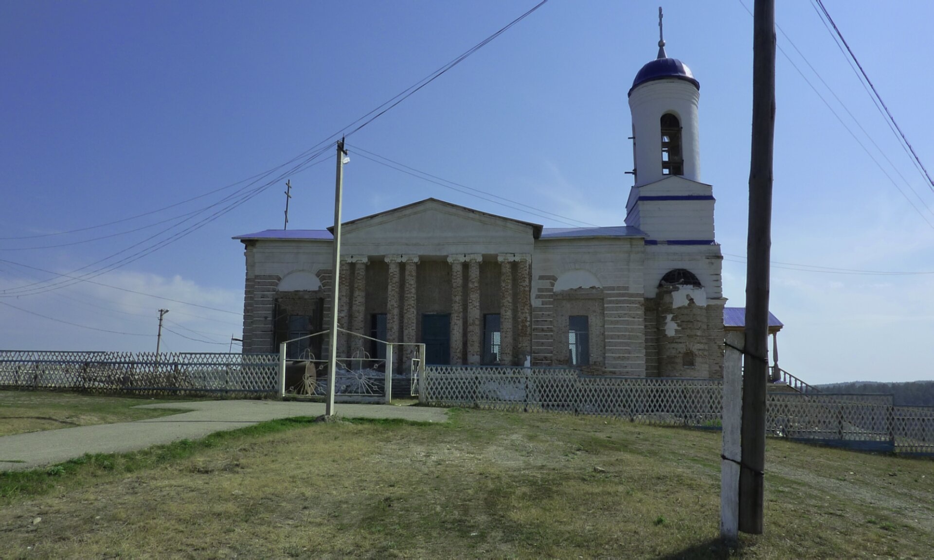 Спасо-Преображенская церковь в селе Зилаир