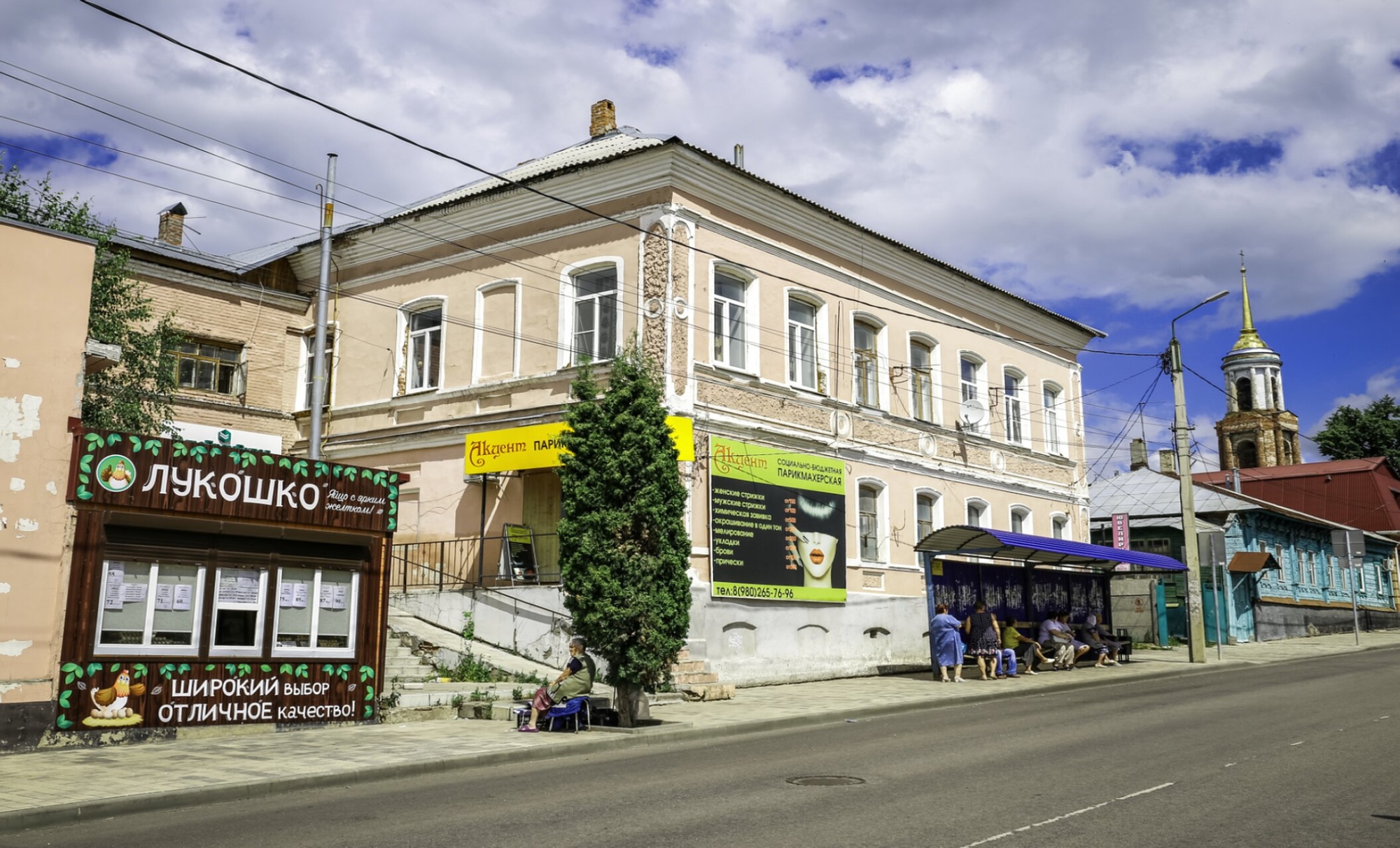 Успенская церковь в Ельце: архитектурный ансамбль и городская среда