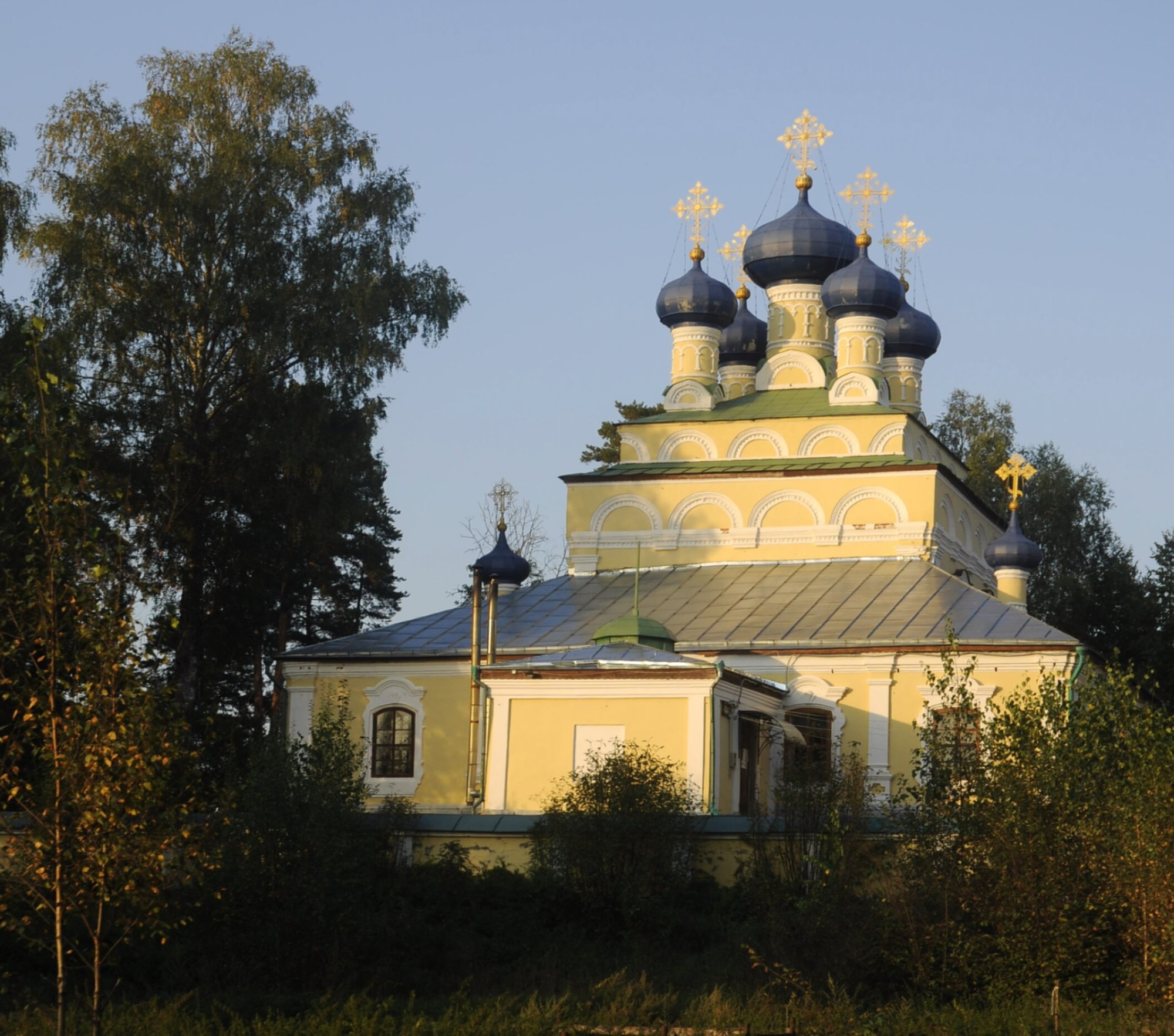 Успенский храм в селе Николо-Рожок