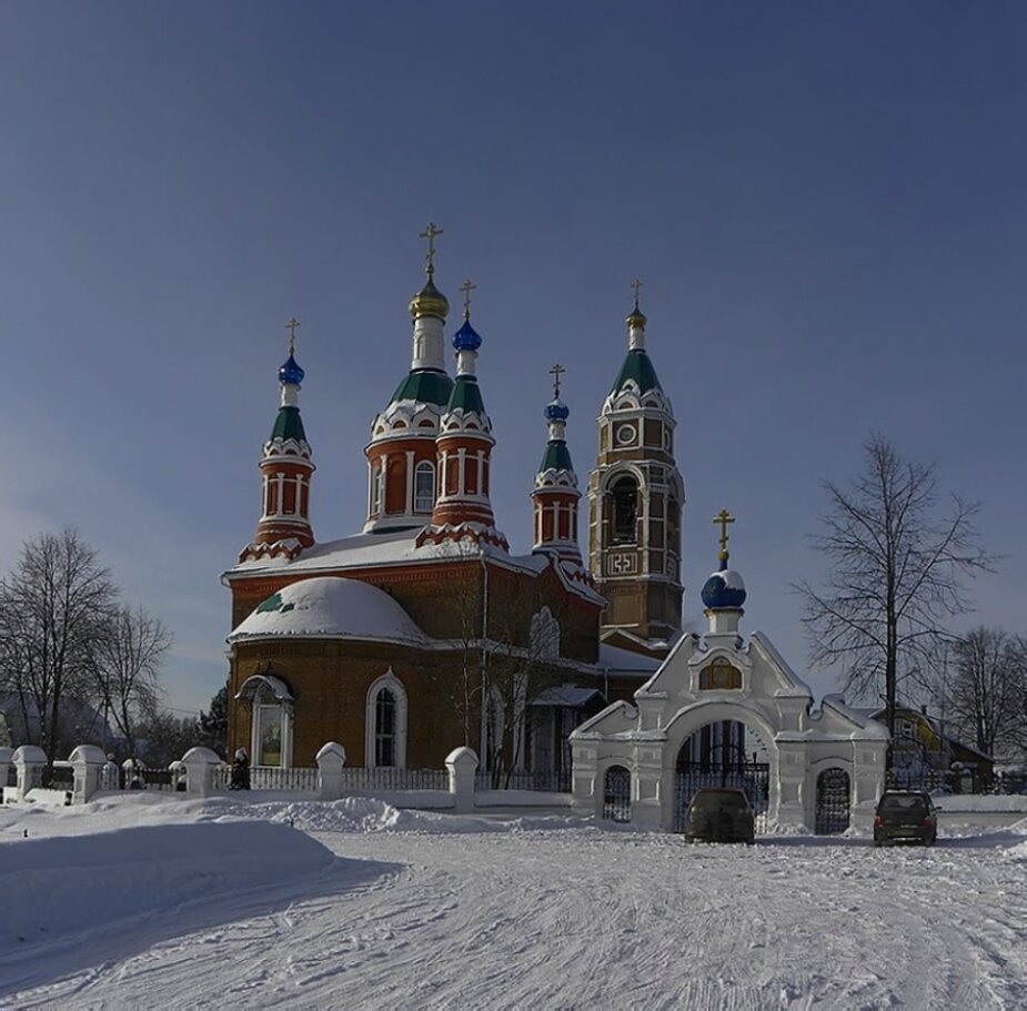 Храм святого Георгия Победоносца в селе Игнатьево