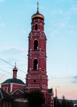 Колокольня Спасо-Преображенского собора в Болхове