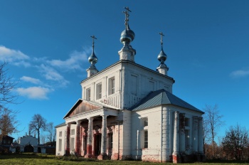 Пятницкая (Вознесенская) церковь в селе Введенье