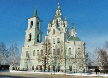 Спасо-Преображенский храм в селе Нижняя Синячиха