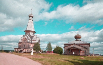 Успенская церковь в селе Варзуга — жемчужина деревянного зодчества