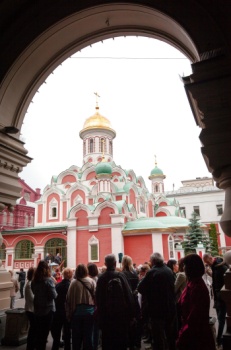 Казанский собор на Красной площади в Москве