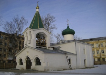 Церковь Преполовения Пятидесятницы в Пскове