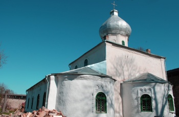 Никольский собор в городе Порхове