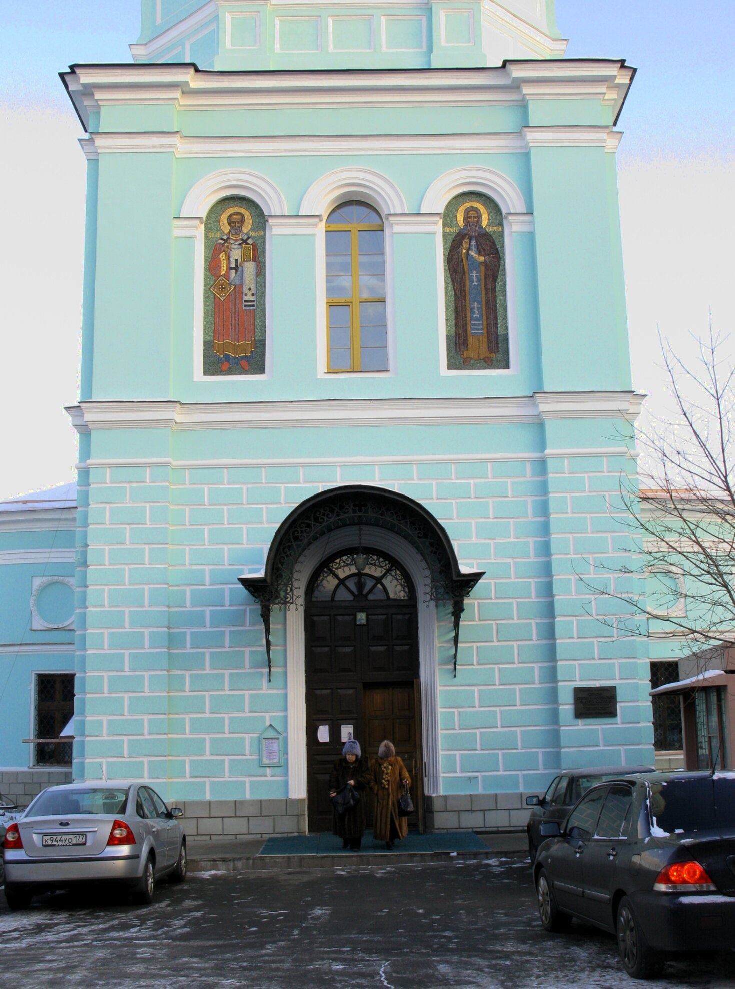 Колокольня Храма преподобного Сергия Радонежского в Рогожской слободе