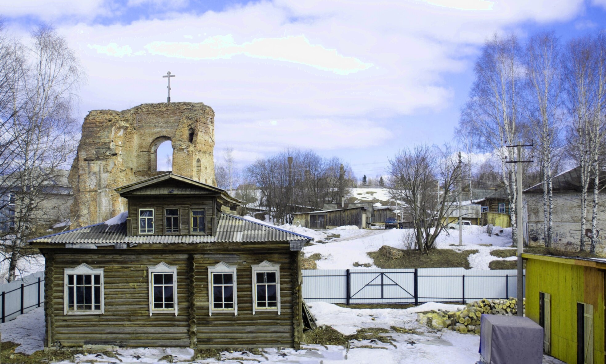 Сретенская церковь в селе Вохма - памятник православной архитектуры