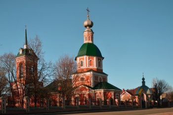 Церковь Воздвижения Креста Господня в селе Иудино