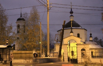 Храм Рождества Пресвятой Богородицы в селе Анискино