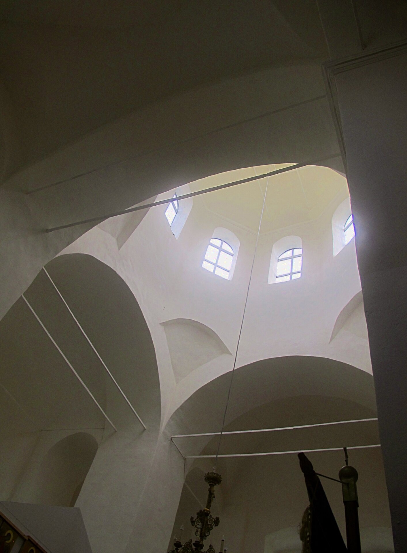 Интерьер церкви Иоанна Богослова в Смоленске