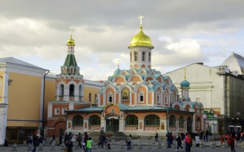 Казанский собор на Красной площади в Москве