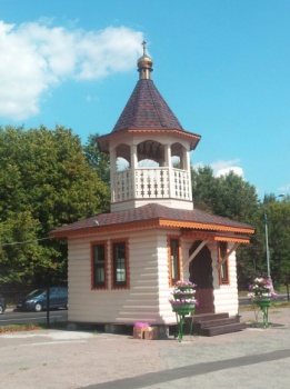 Колокольня храма Смоленской иконы Божией Матери в Фили-Давыдково