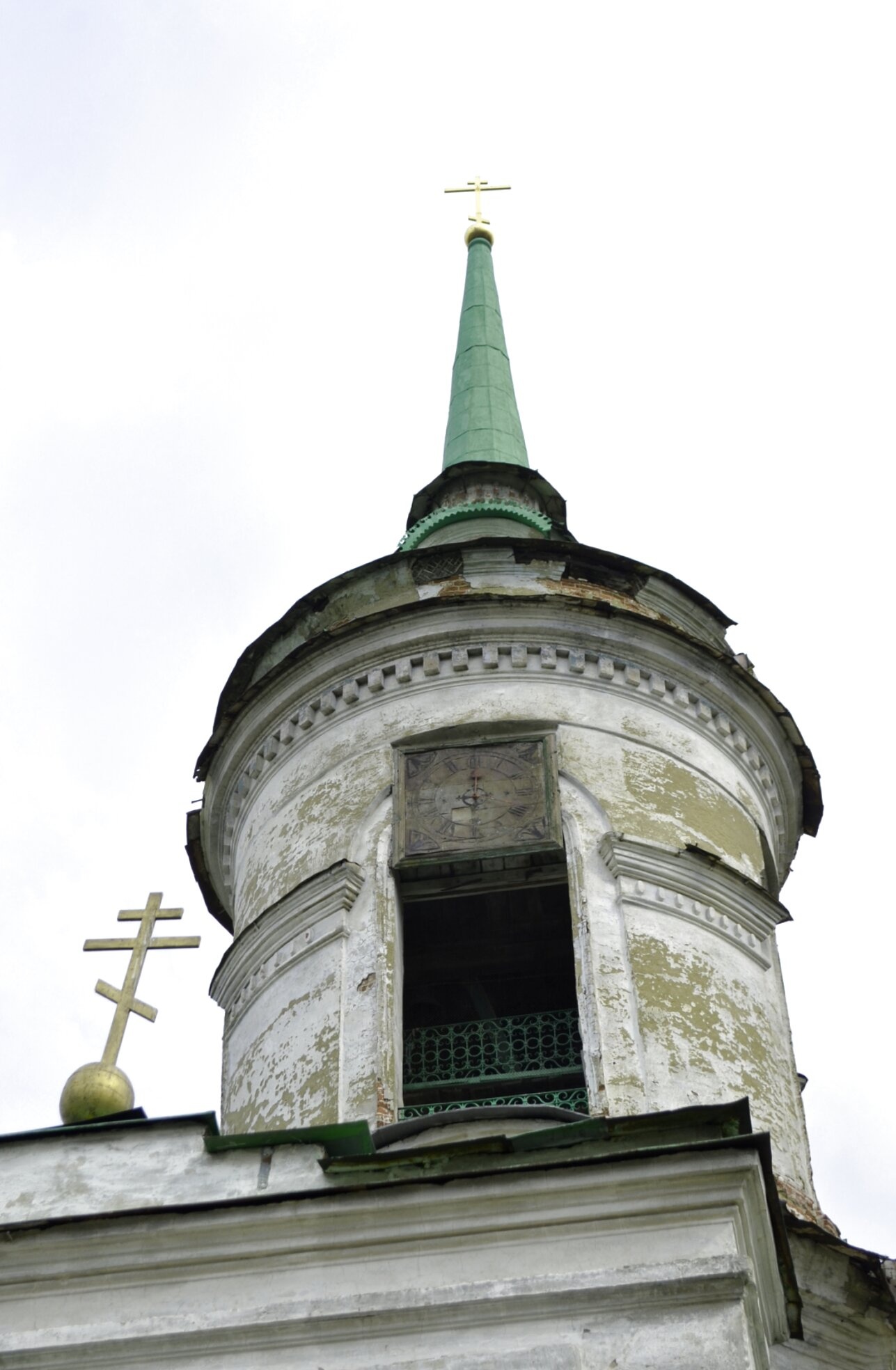 Колокольня Свято-Николаевского храма в селе Быньги