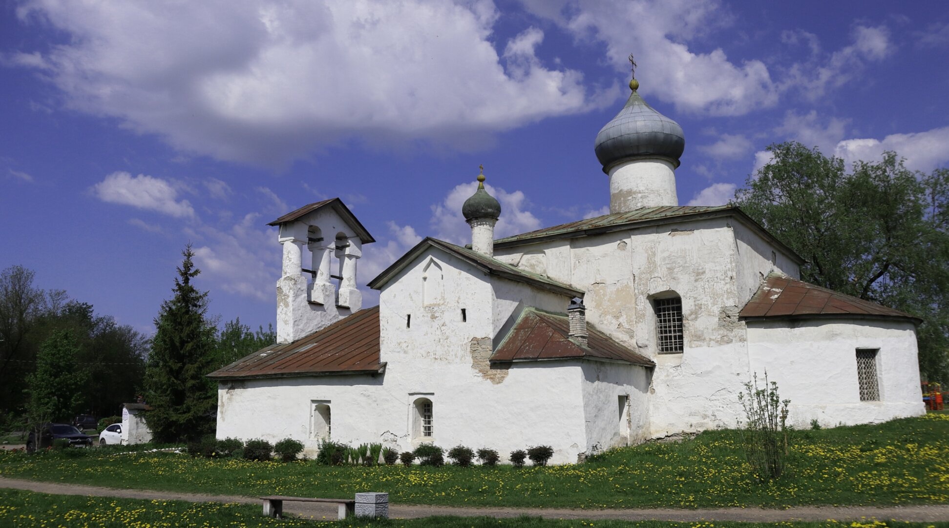 Храм Спаса Нерукотворного Образа на Запсковье в Пскове