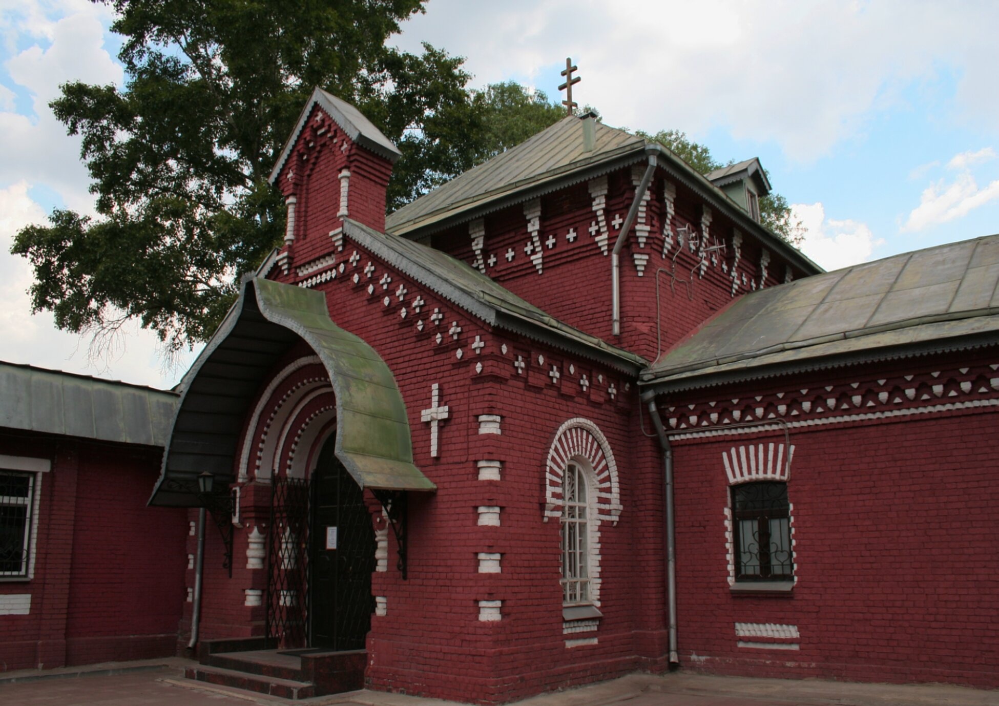 Церковь Александра Невского в Вологде: панорамный вид