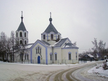 Церковь Успения Пресвятой Богородицы в Княгинино - зимняя фотография