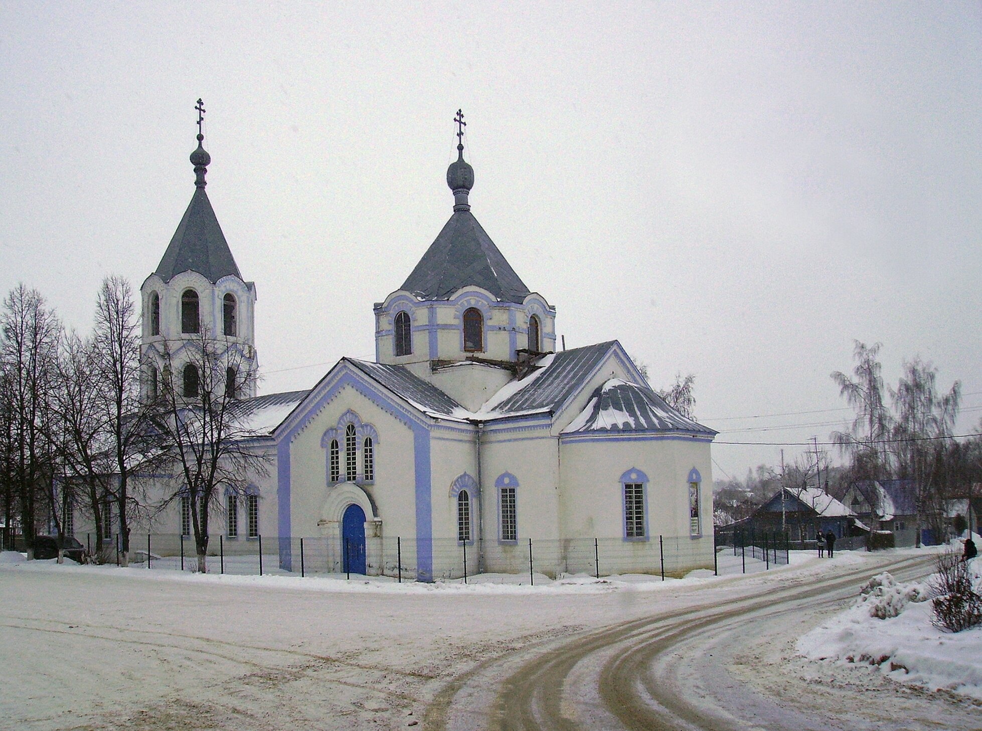 Церковь Успения Пресвятой Богородицы в Княгинино - зимняя фотография