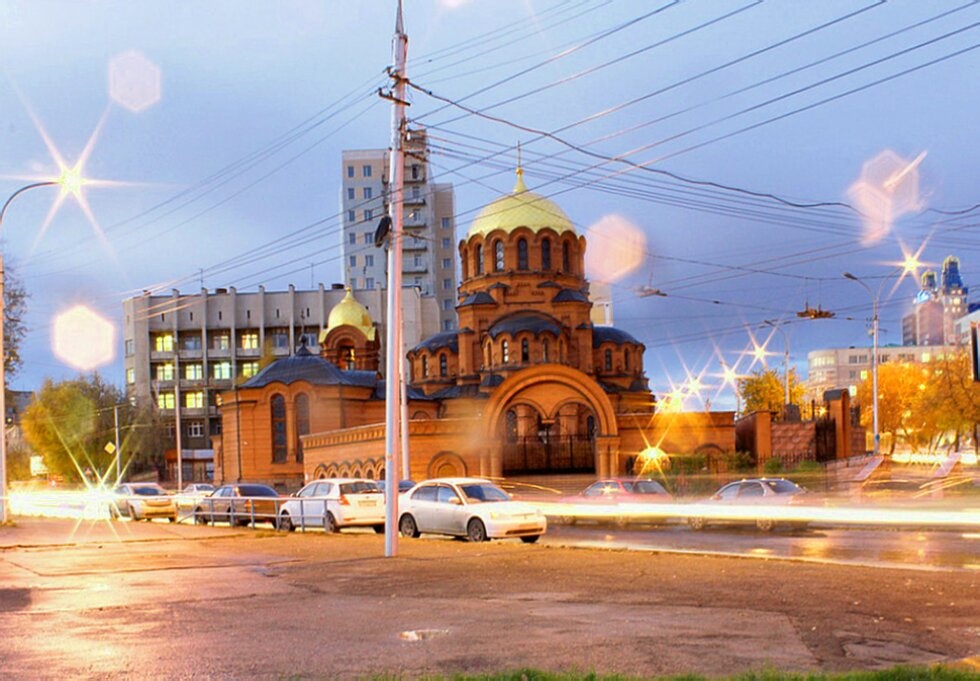 Собор во имя святого благоверного князя Александра Невского в Новосибирске