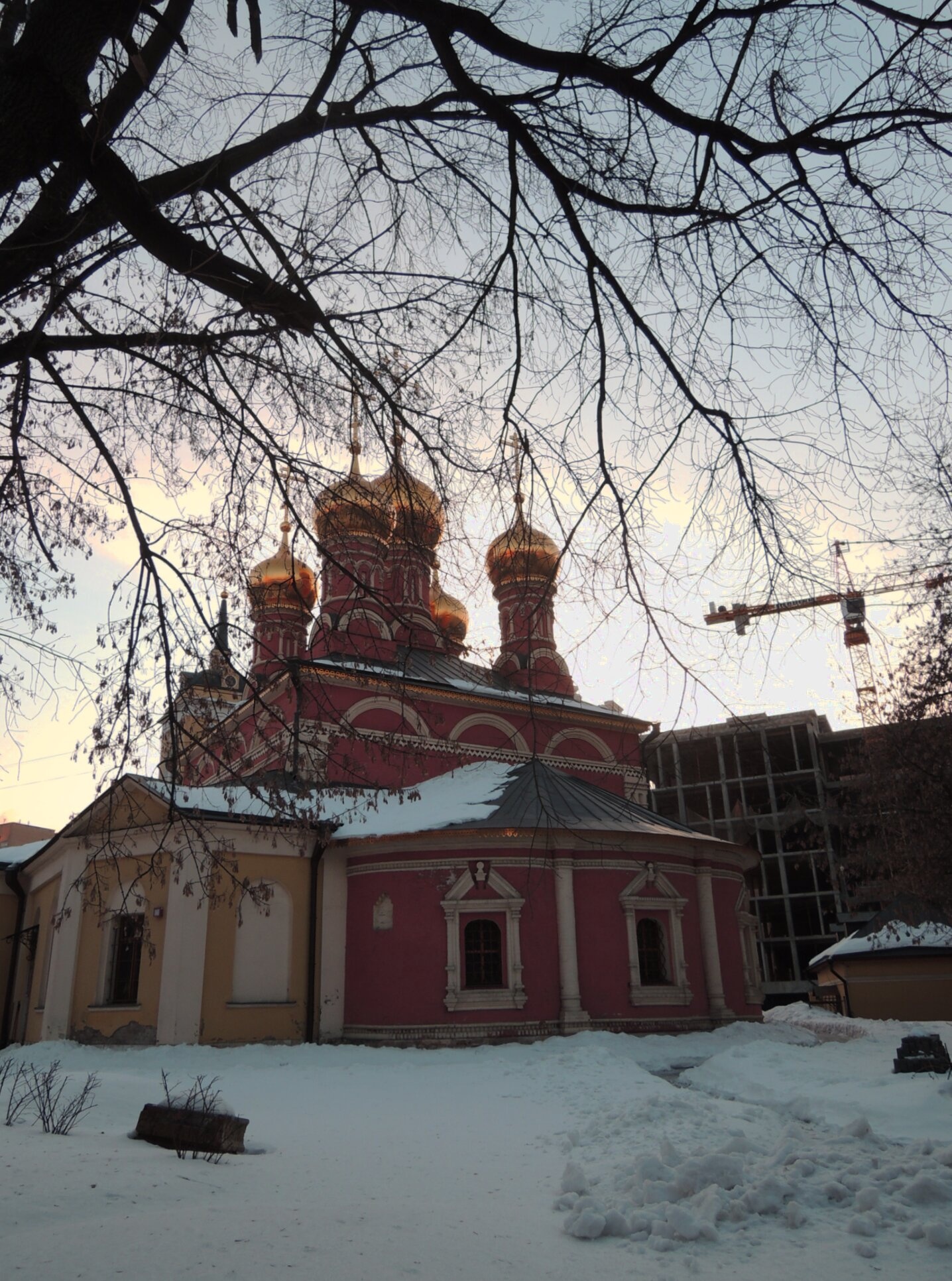 Храм Святителя Николая Чудотворца в Щепах: Зимняя благодать