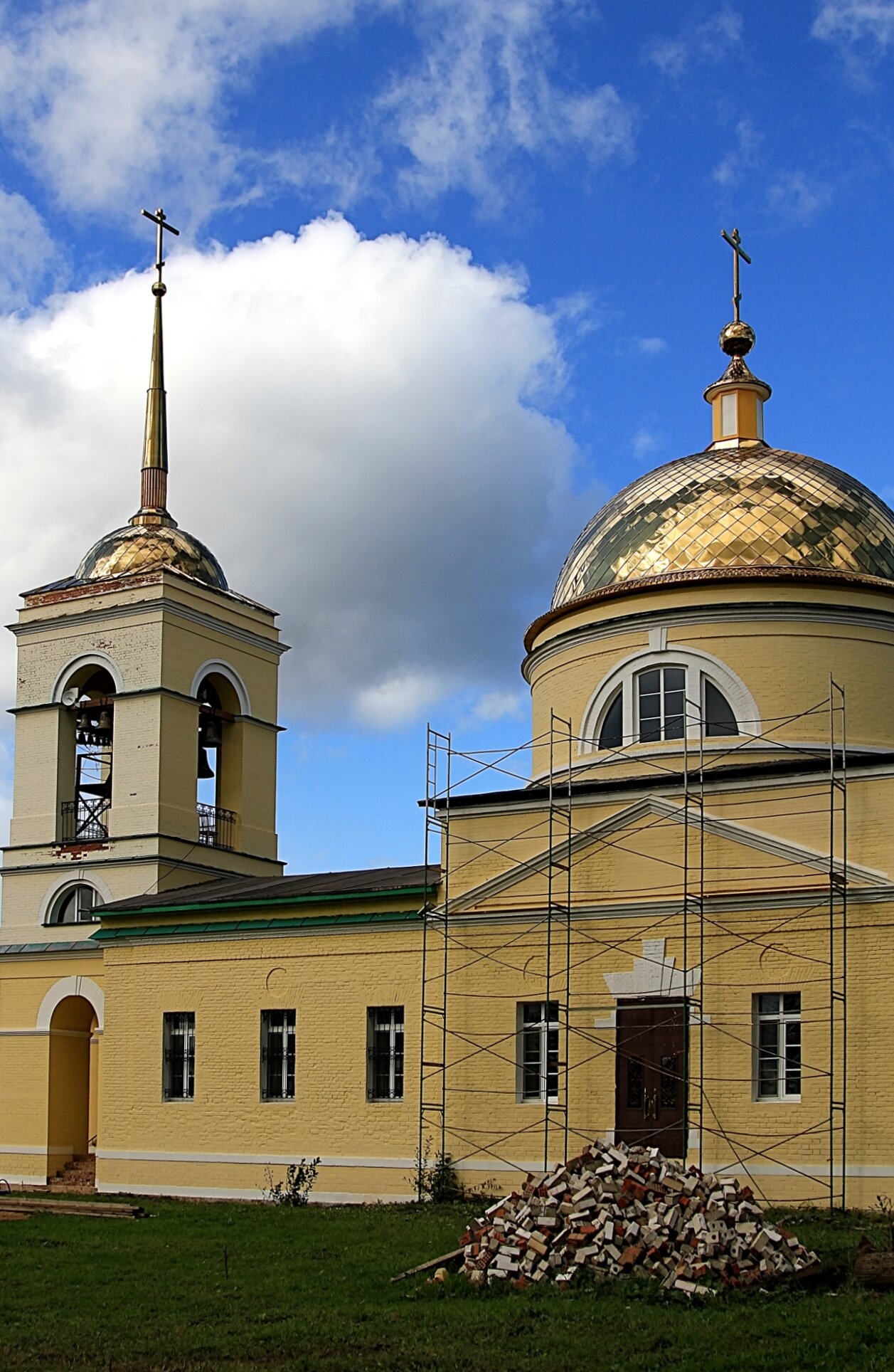 Церковь Михаила Архангела в деревне Вертлино