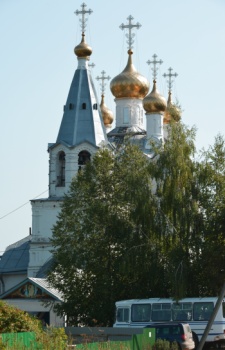 Храм Преображения Господня в селе Спас-Загорье