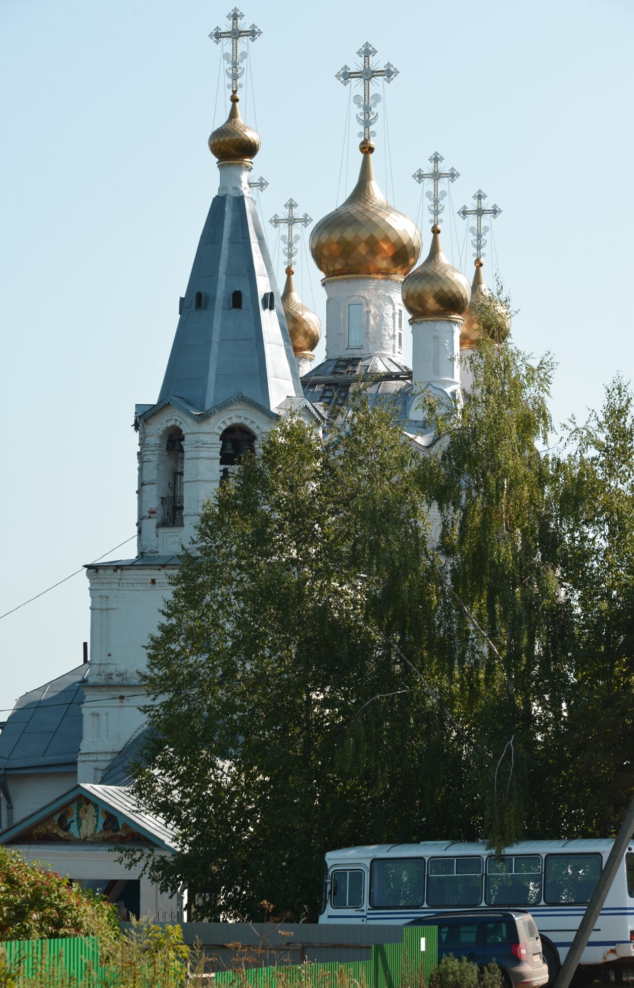 Храм Преображения Господня в селе Спас-Загорье