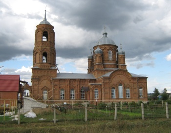 Храм Казанской иконы Божией Матери в селе Латное