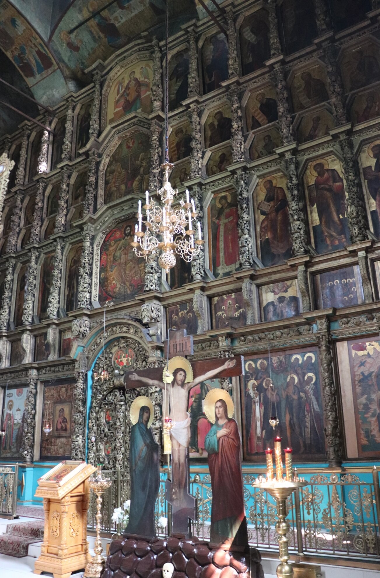 Иконостас Феодоровской церкви в Ярославле