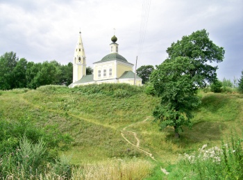 Троицкая церковь на Городище в городе Тутаев