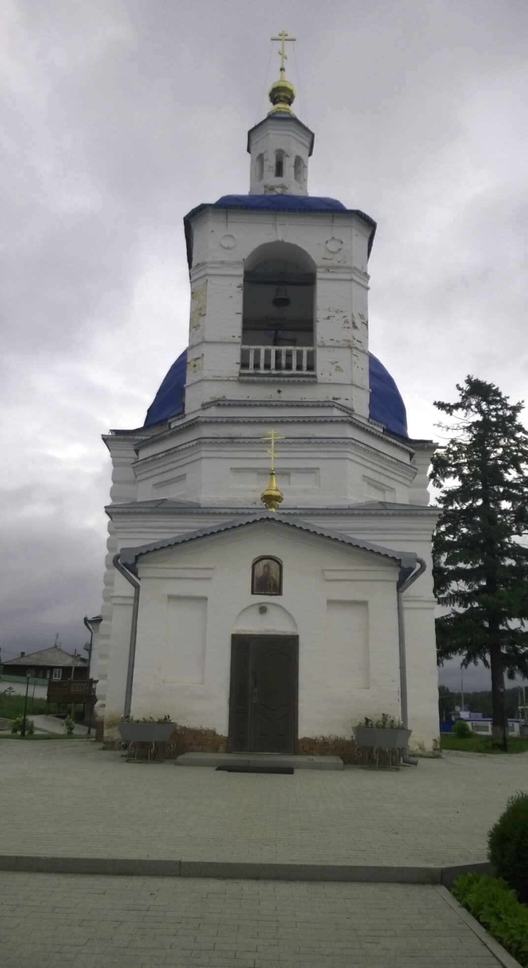 Колокольня православного храма в Прииртышском, Тобольск