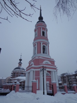 Храм Святых Жен-Мироносиц в Калуге - зимняя фотография